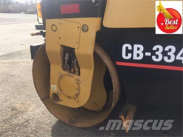 CAT CB 334 D Twin drum rollers