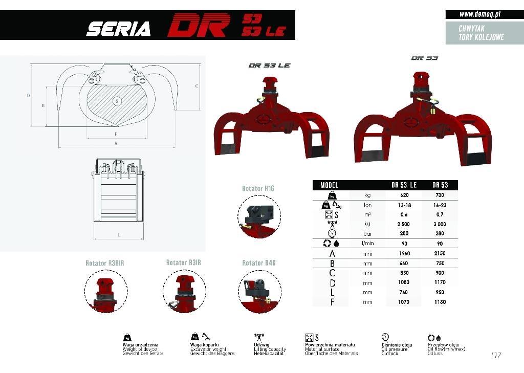  DEMOQ DR53 Grapples