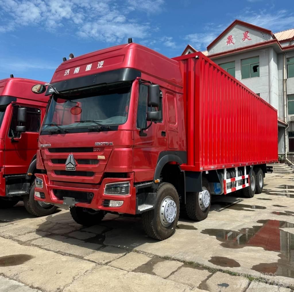 Howo 371 Box body trucks