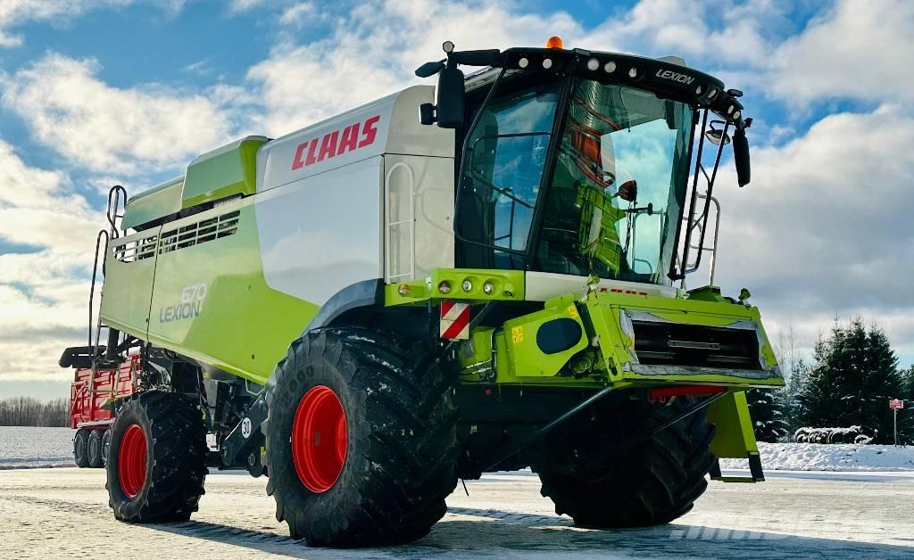 CLAAS Lexion 670 Combine harvesters