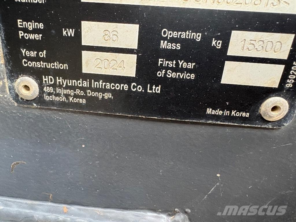 Develon DX 140 LCR-7 Crawler excavators