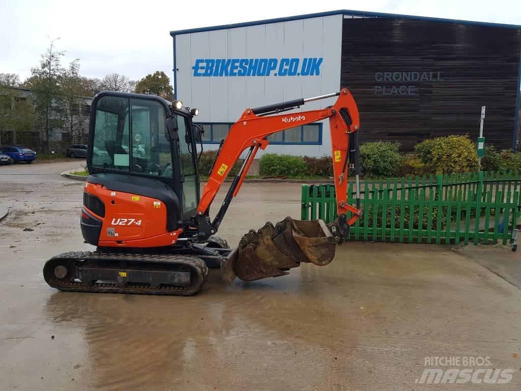 Kubota U27-4 Mini excavators < 7t (Mini diggers)