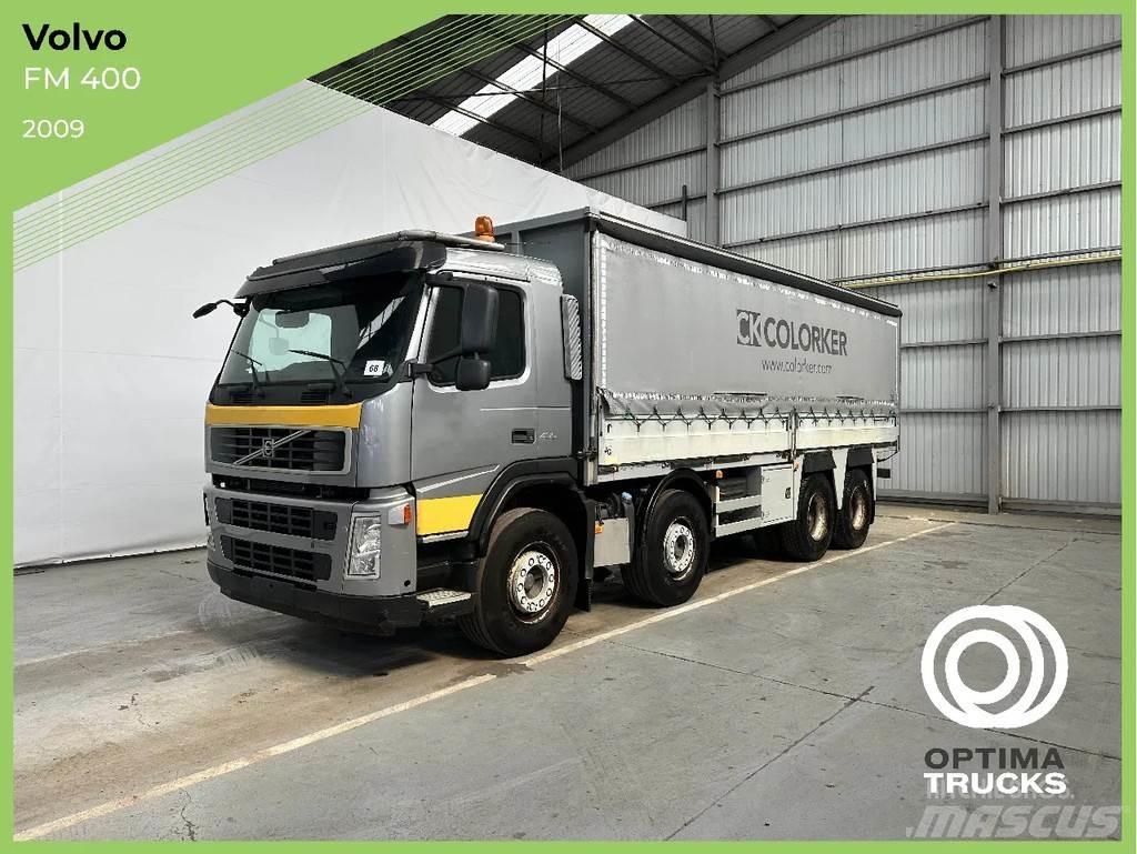 Volvo FM 400 AIRCO Curtainsider trucks