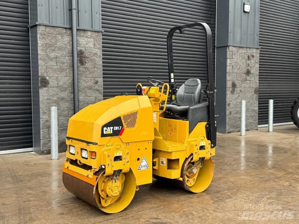 CAT CB 1.7 Twin drum rollers