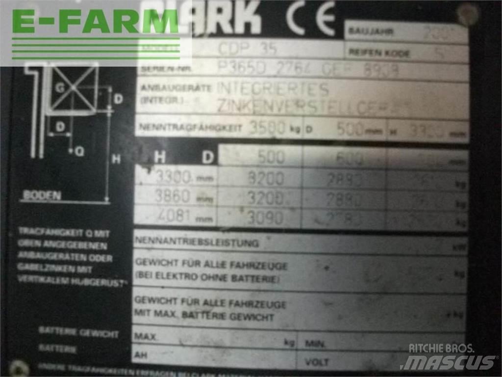 Clark cdp 35 Forklift trucks - others
