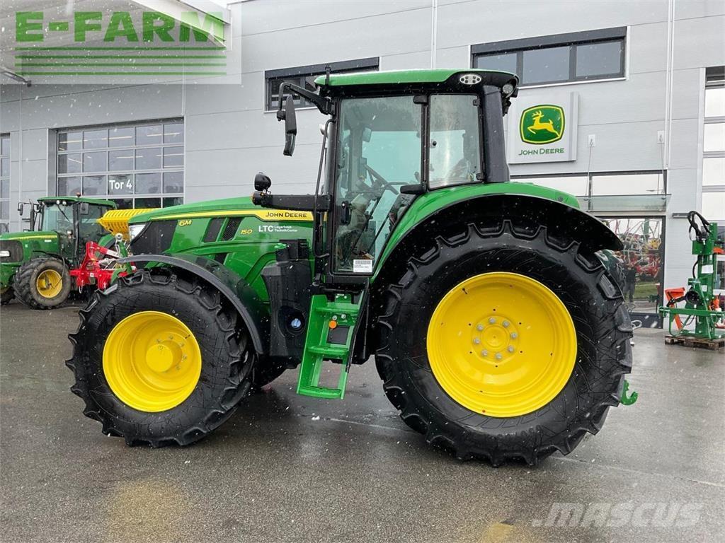John Deere 6M 150 Tractors