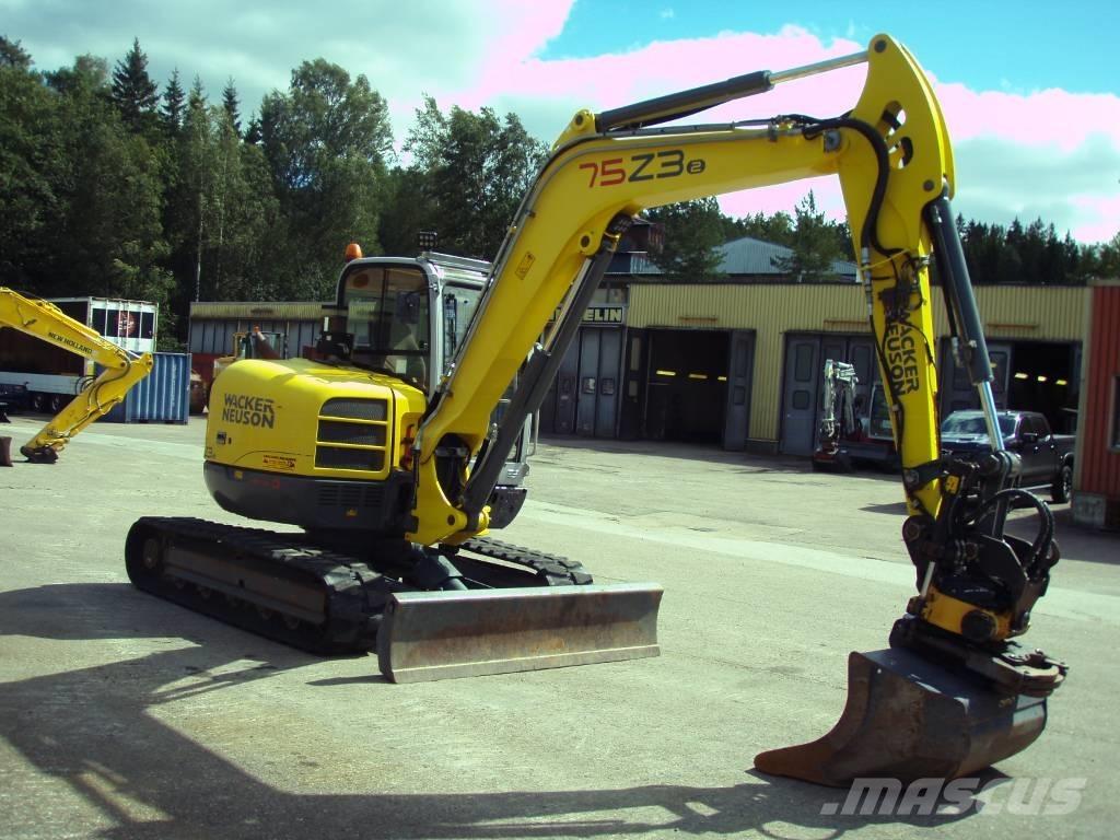 Wacker Neuson 75 Z3 Midi excavators  7t - 12t