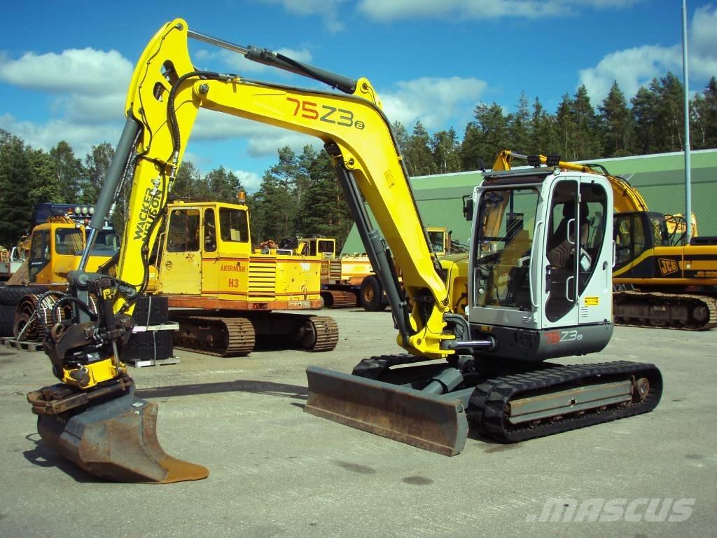 Wacker Neuson 75 Z3 Midi excavators  7t - 12t