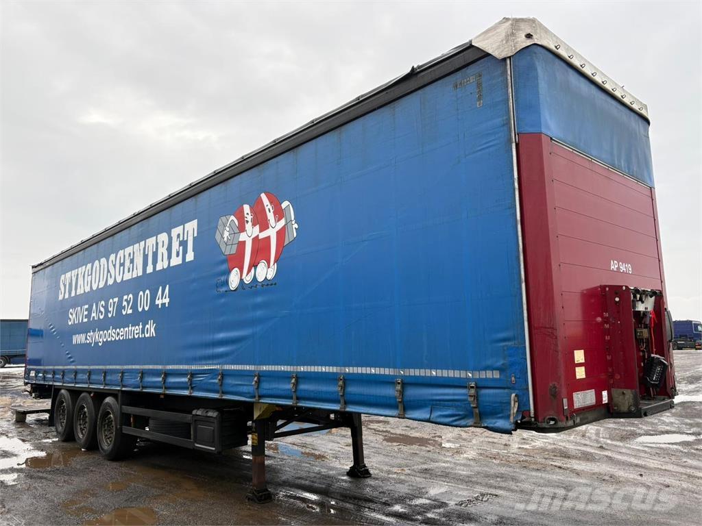 Schmitz 3aks Curtainsider semi-trailers