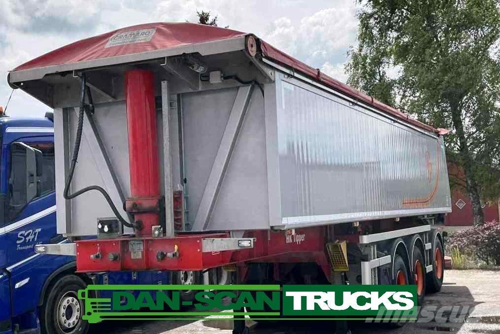 Fynkar 37m3 Tipper semi-trailers
