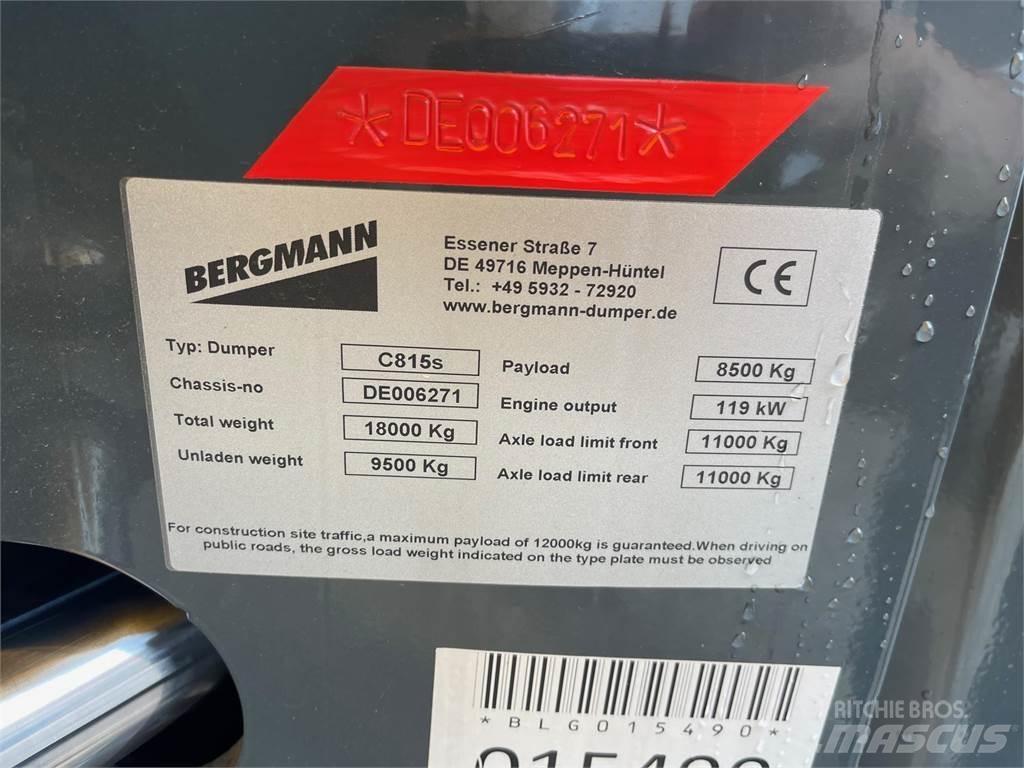 Bergmann C815S Articulated Dump Trucks (ADTs)