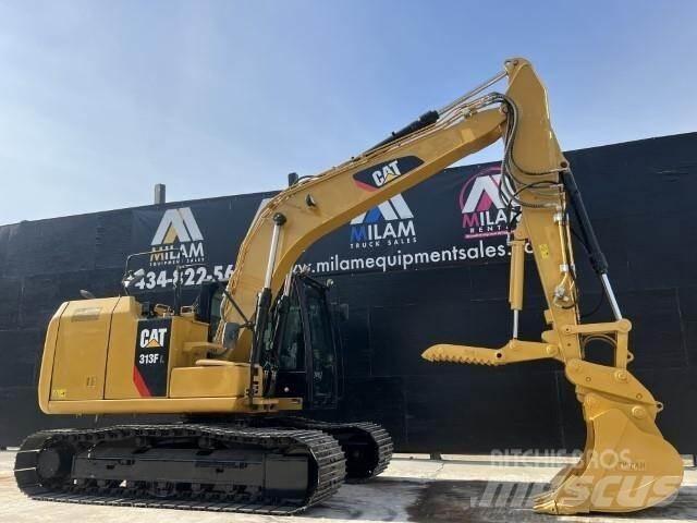 CAT 313FL Crawler excavators