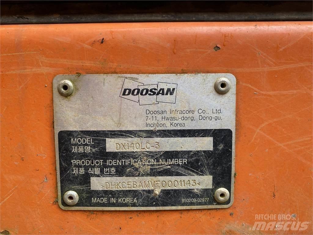Doosan DX140 LC-3 Crawler excavators