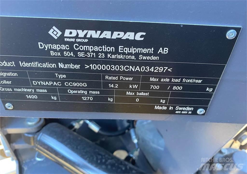 Dynapac CC900G Twin drum rollers
