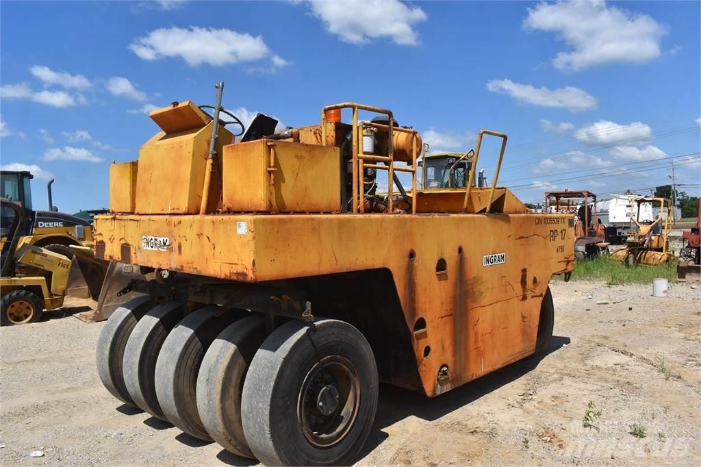 Ingram 9-6000 Pneumatic tired rollers