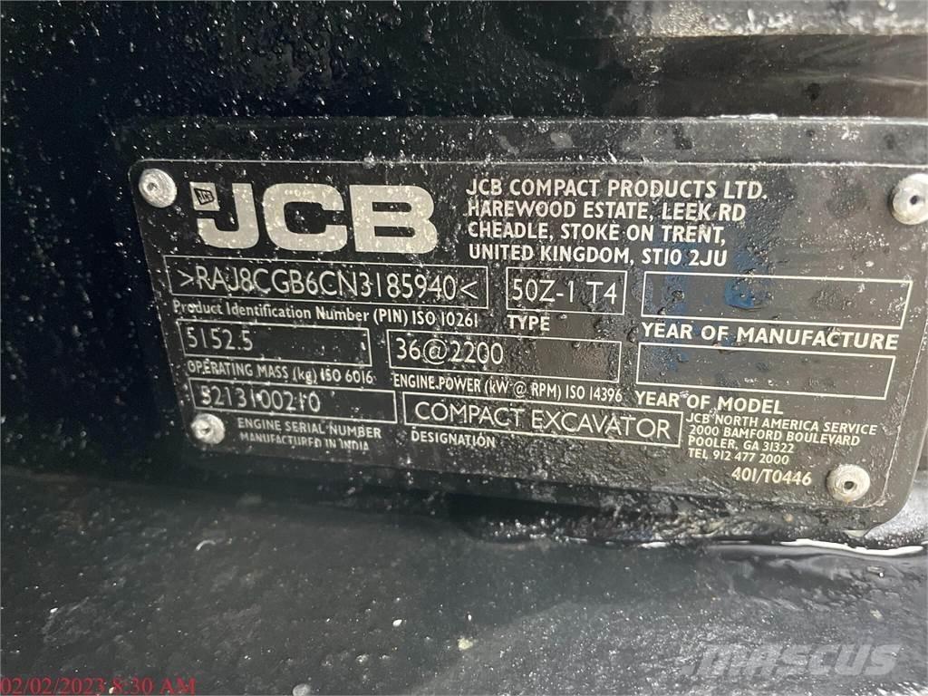 JCB 50Z-1 Mini excavators < 7t (Mini diggers)