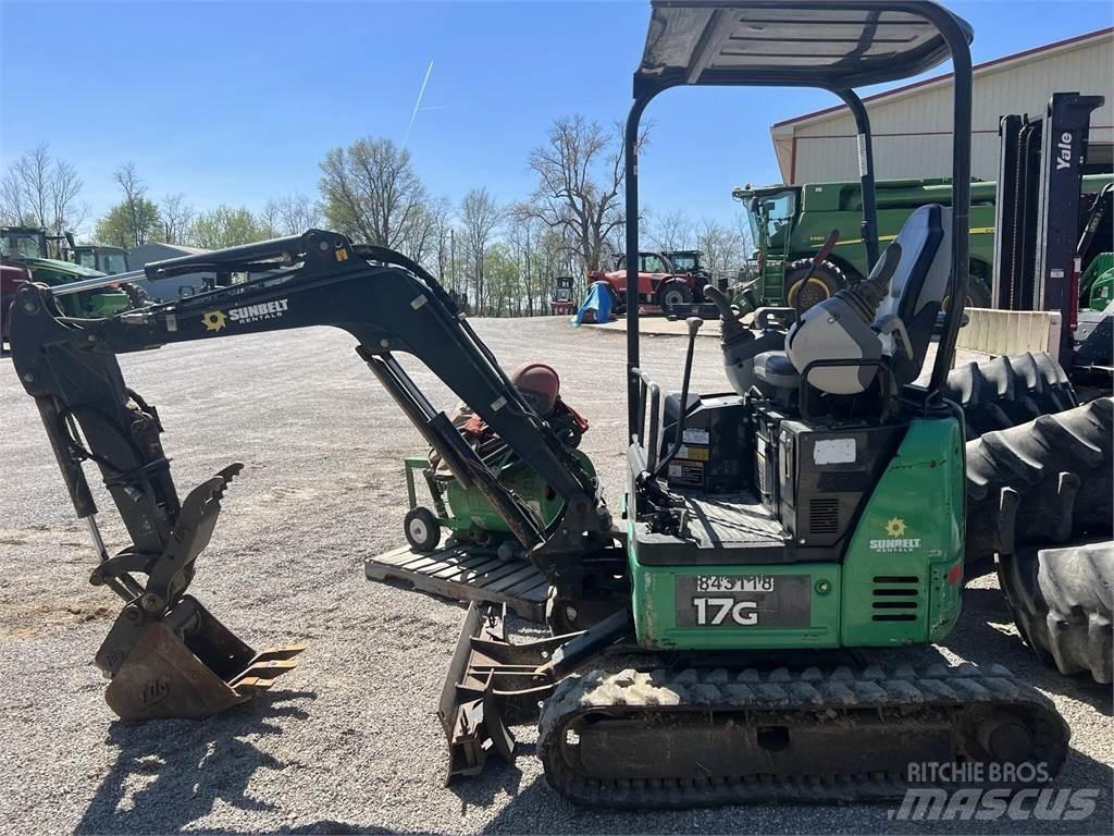 John Deere 17G Mini excavators < 7t (Mini diggers)