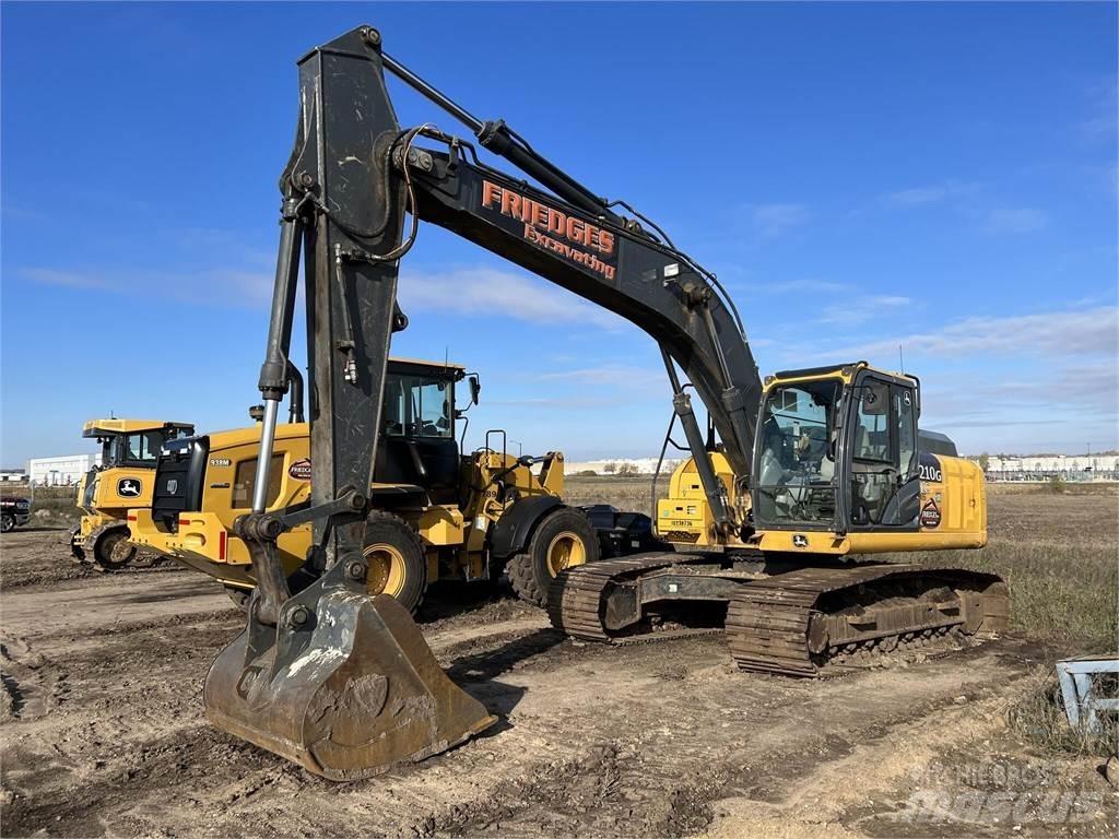 John Deere 210G LC Crawler excavators