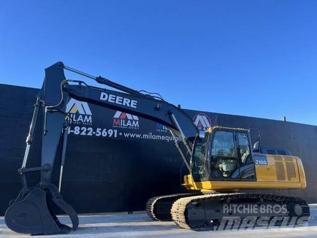 John Deere 210G LC Crawler excavators