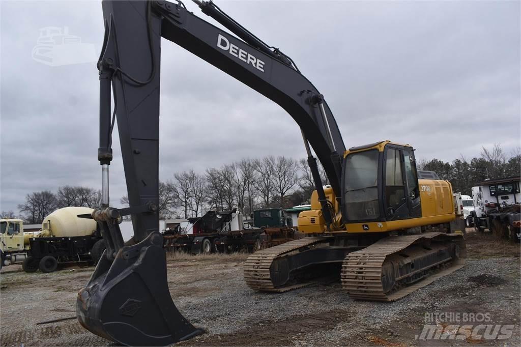 John Deere 270D LC Crawler excavators