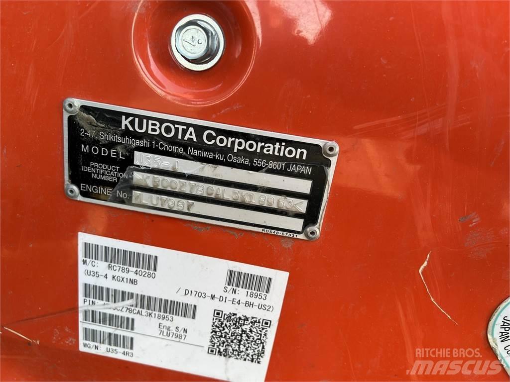 Kubota U35-4 Mini excavators < 7t (Mini diggers)