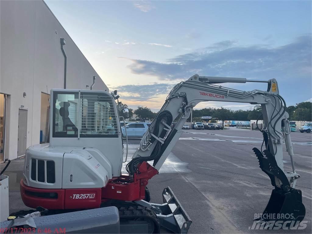 Takeuchi TB257FR Crawler excavators