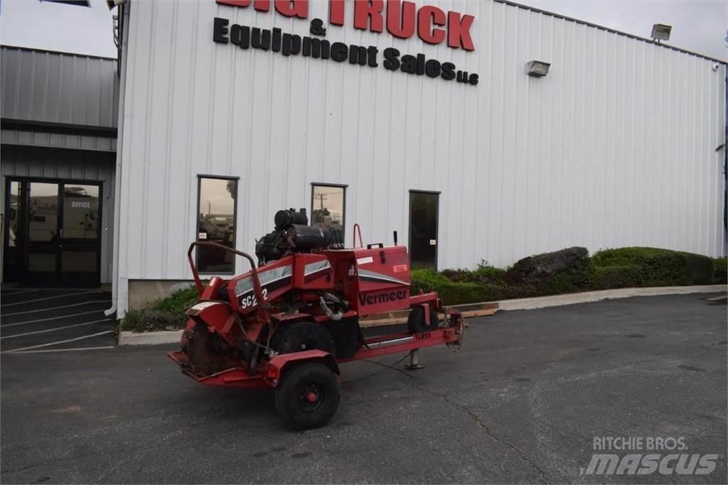 Vermeer SC252 Stump grinders