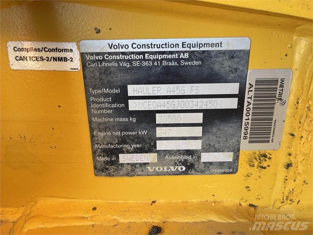 Volvo A45G FS Articulated Dump Trucks (ADTs)