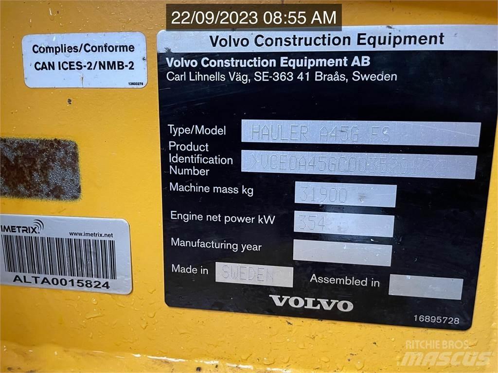 Volvo A45G FS Articulated Dump Trucks (ADTs)