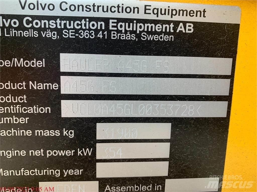 Volvo A45G FS Articulated Dump Trucks (ADTs)