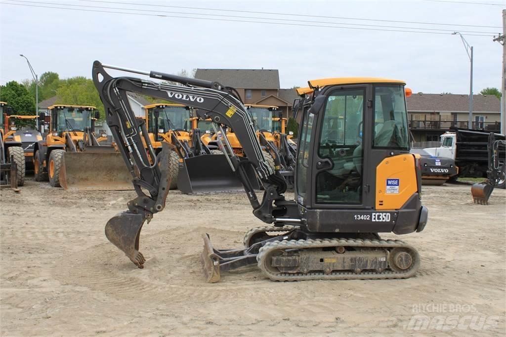 Volvo EC35D Mini excavators < 7t (Mini diggers)