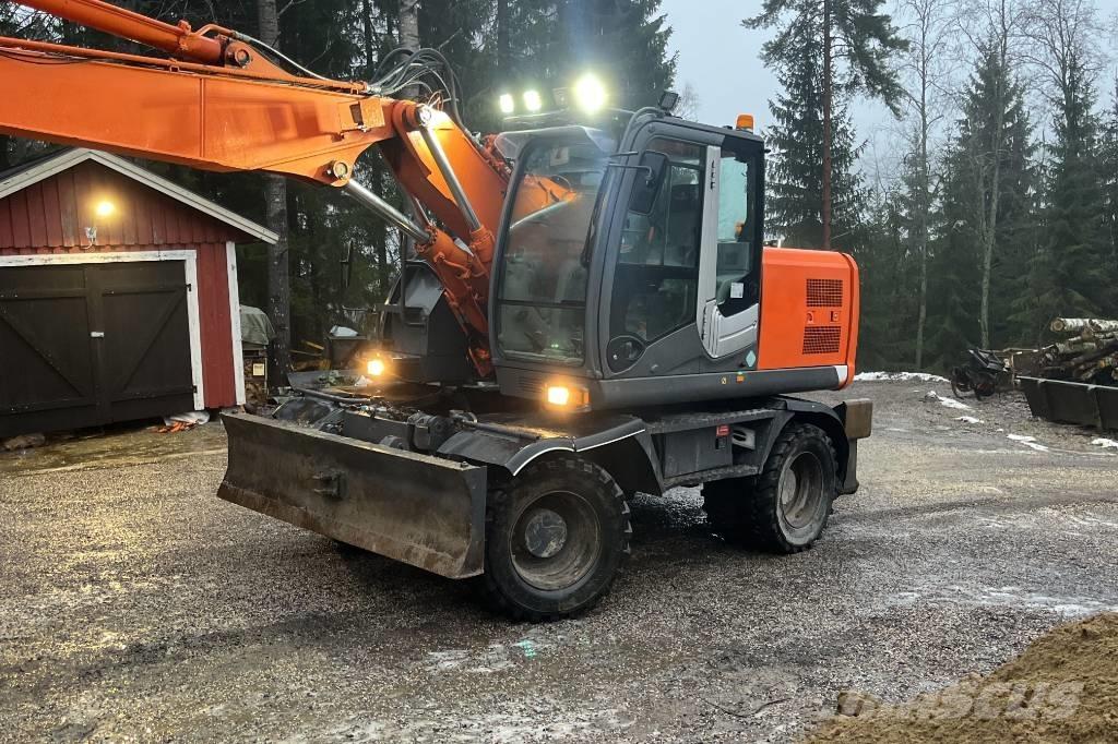 Hitachi ZX 140 W-3 Wheeled excavators
