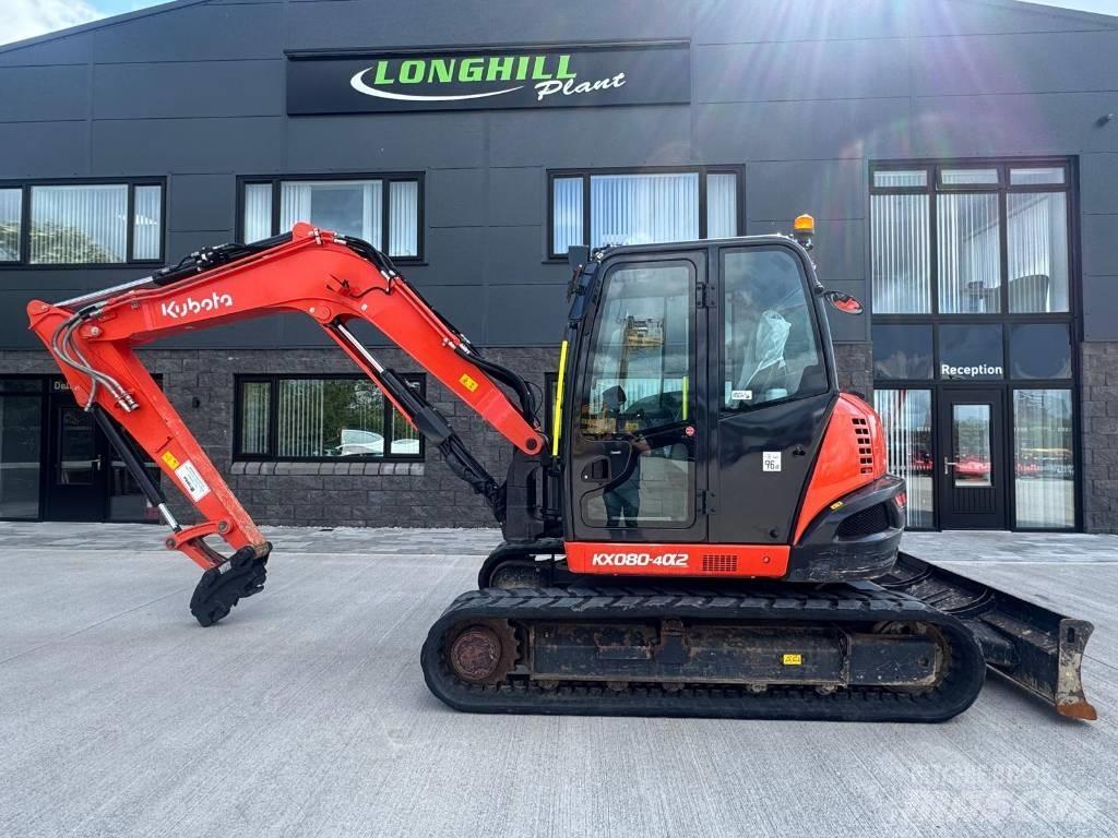 Kubota KX 080-4 Midi excavators  7t - 12t