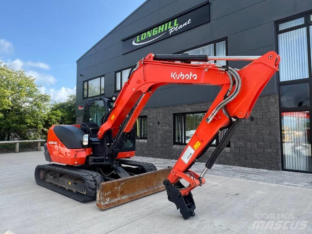 Kubota KX 080-4 Midi excavators  7t - 12t