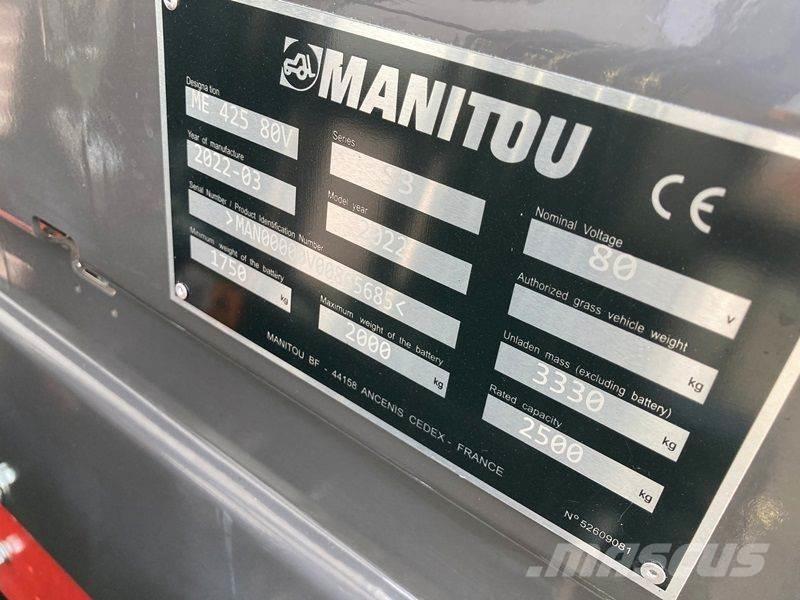 Manitou ME Electric forklift trucks