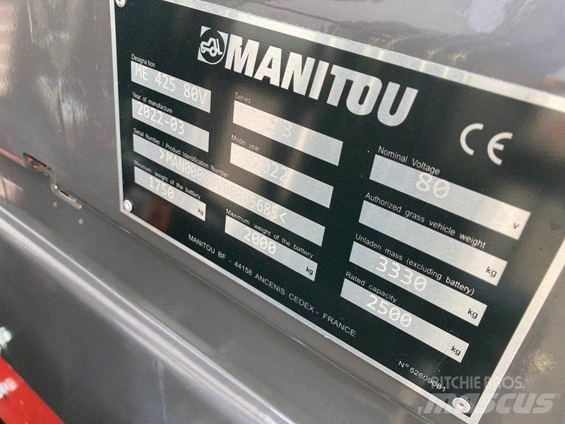 Manitou ME Electric forklift trucks