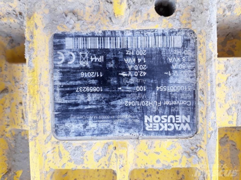 Wacker Neuson FUH20 Concrete Stone machines