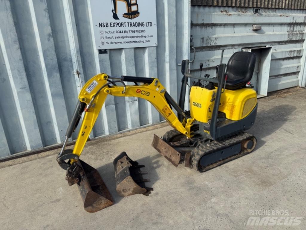 Wacker Neuson 803 Mini excavators < 7t (Mini diggers)