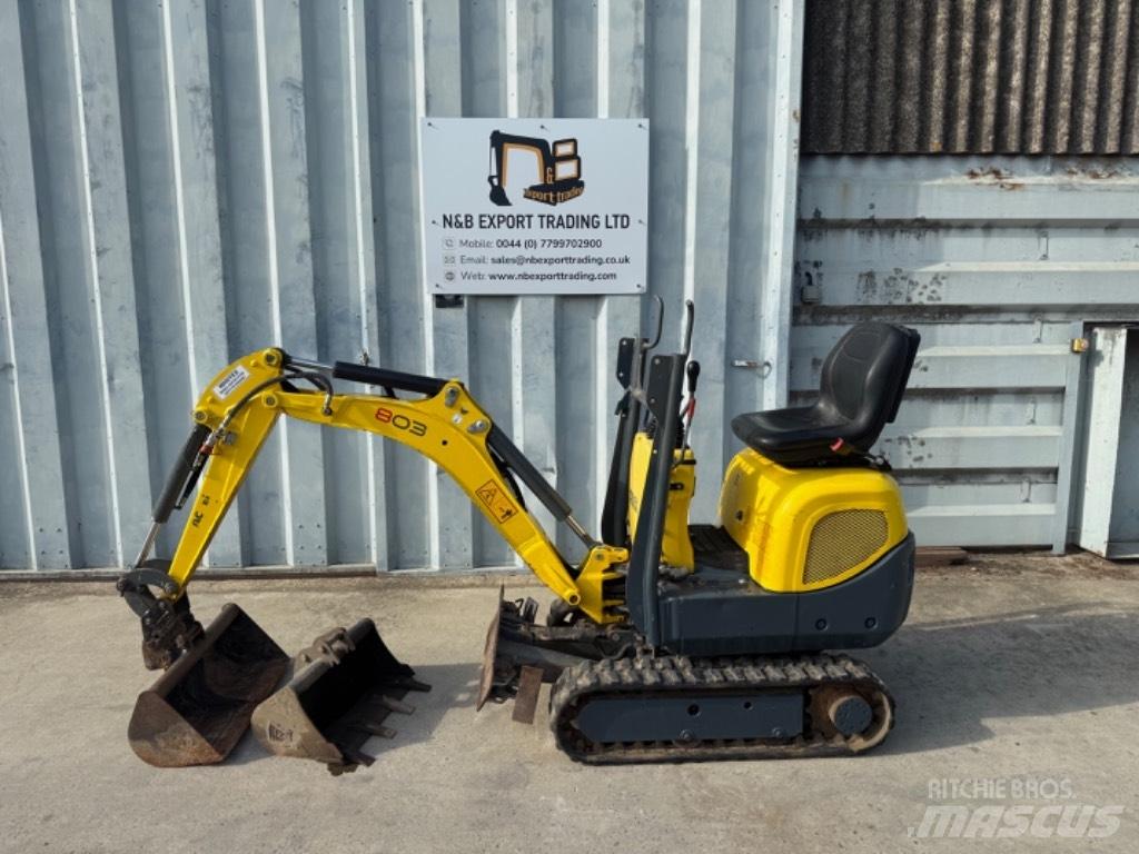 Wacker Neuson 803 Mini excavators < 7t (Mini diggers)