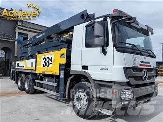 Putzmeister M38-4 Concrete pump trucks
