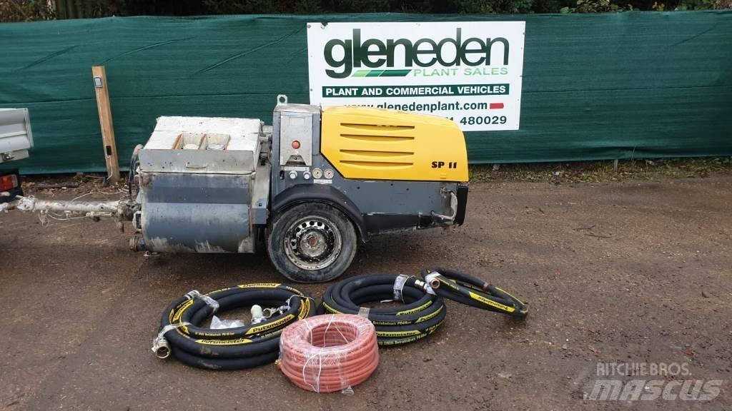Putzmeister SP 11 Screed pumps
