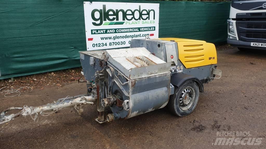Putzmeister SP 11 Screed pumps