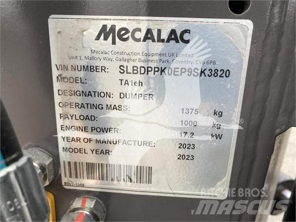 Mecalac TA1EH Site dumpers