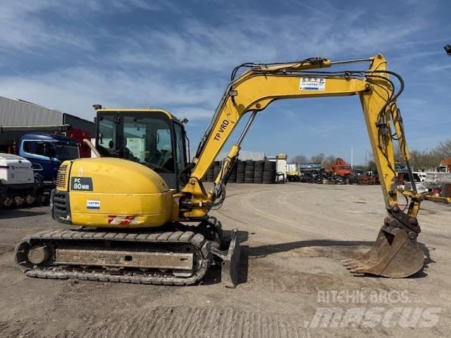 Komatsu PC 80 Midi excavators  7t - 12t