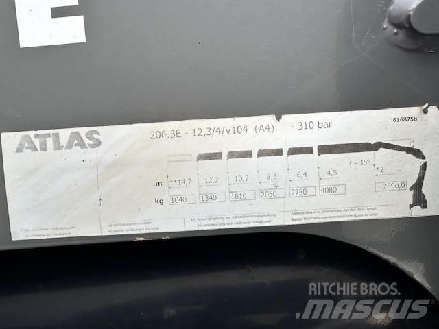 Atlas 206.3E Loader cranes