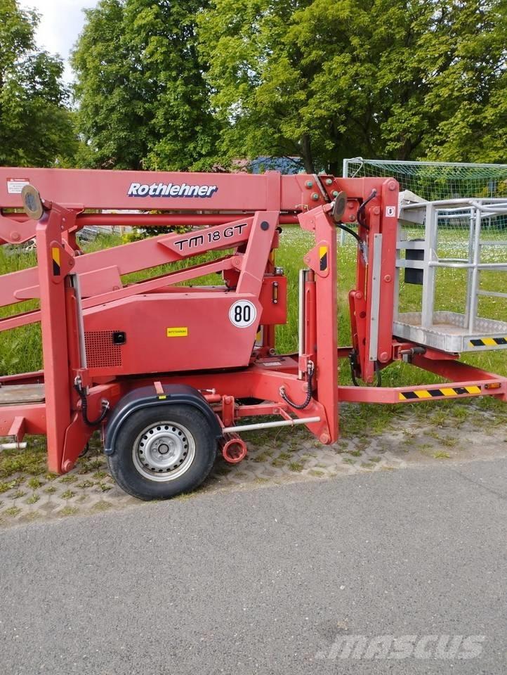 Europelift TM 18 GT Trailer mounted aerial platforms
