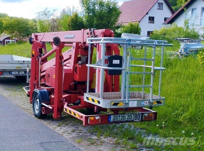 Europelift TM 18 GT Trailer mounted aerial platforms