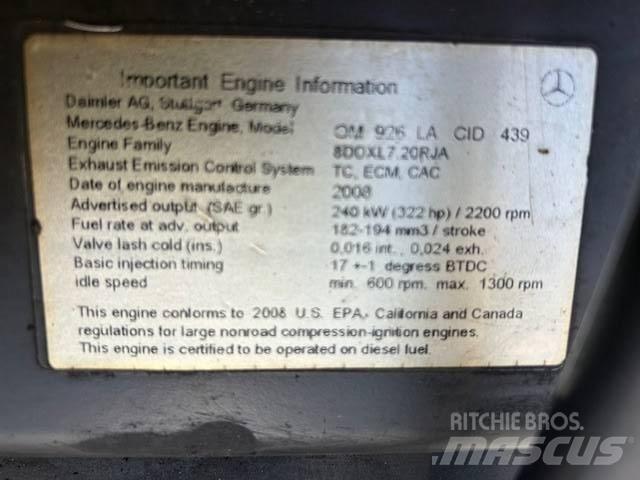 MB OM 926 LA Engines