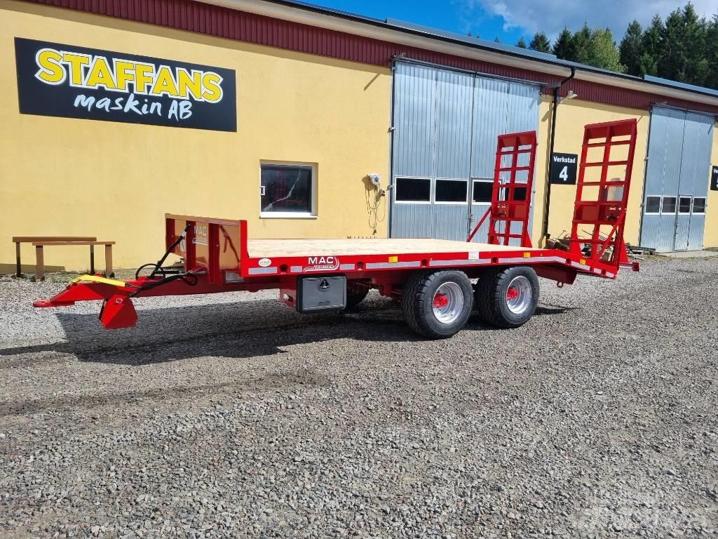 MAC Mac 2axlar Mini Flatbed/Dropside semi-trailers