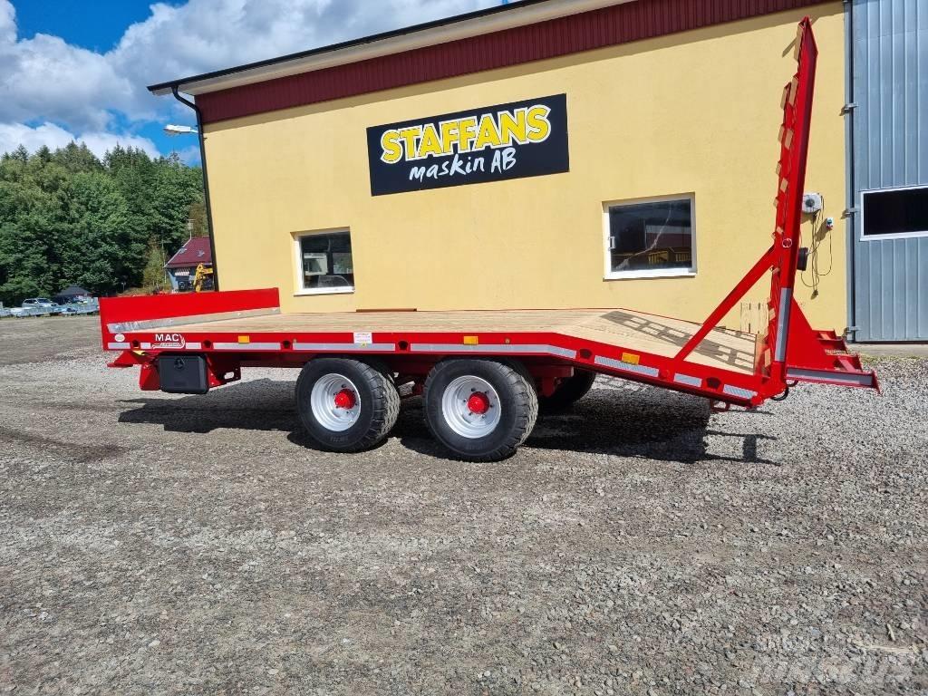 MAC Mac 2axlar Mini Flatbed/Dropside semi-trailers